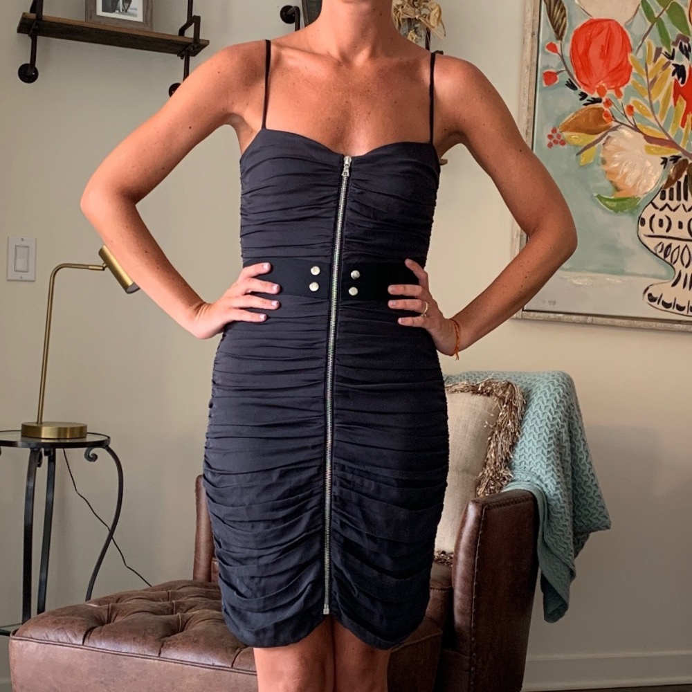 Laila Azhar Ruched Bodycon Dress